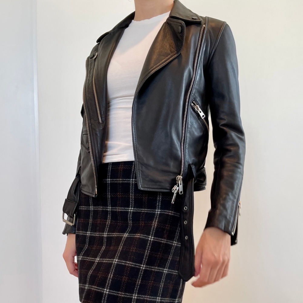 ALL SAINTS Leather Moto Jacket (LIKE NEW)